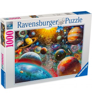 Пъзел Ravensburger от 1000 части - Планети