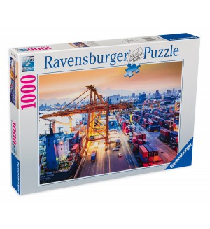 Пъзел Ravensburger от 1000 части - Пристанище