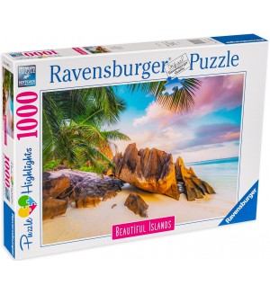 Пъзел Ravensburger от 1000 части - Сейшели