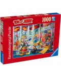 Пъзел Ravensburger от 1000 части - Том и Джери