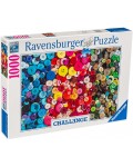 Пъзел Ravensburger от 1000 части - Цветни копчета