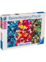 Пъзел Ravensburger от 1000 части - Цветни копчета Пъзел Ravensburger от 1000 части - Цветни копчета