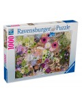 Пъзел Ravensburger от 1000 части - Великолепни цветя