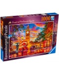 Пъзел Ravensburger от 1000 части - Залез над Лондон