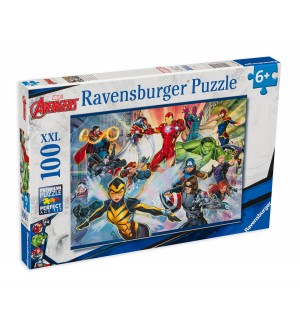 Пъзел Ravensburger от 100 XXL части - Отмъстителите