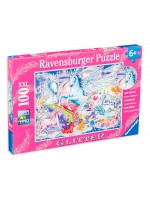 Пъзел Ravensburger от 100 части - Удивителни еднорози