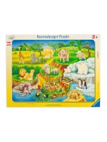 Пъзел Ravensburger от 14 части - Посещение в зоопарка