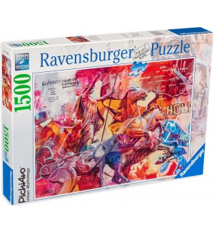 Пъзел Ravensburger от 1500 части - Абстрактно