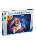 Пъзел Ravensburger от 1500 части - Котките летят в космоса