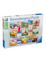 Пъзел Ravensburger от 1500 части - Летен колаж