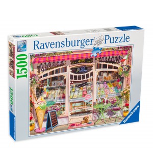 Пъзел Ravensburger от 1500 части - Магазин за сладолед