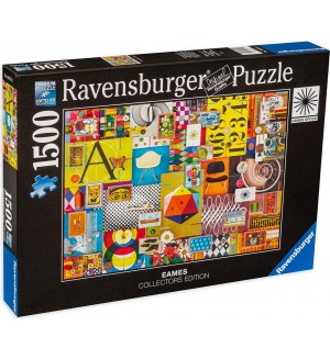 Пъзел Ravensburger от 1500 части - Цветни карти