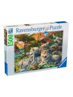Пъзел Ravensburger от 1500 части - Вълци
