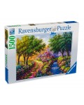 Пъзел Ravensburger от 1500 части - Вила край реката