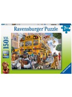 Пъзел Ravensburger от 150 XXL части - Домашни любимци на училище