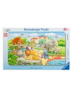 Пъзел Ravensburger от 15 части - Разходка до зоопарка