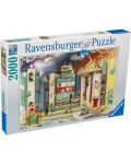 Пъзел Ravensburger от 2000 части - Булевард на книгите