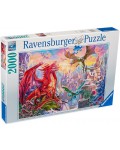 Пъзел Ravensburger от 2000 части - Дракон
