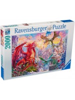 Пъзел Ravensburger от 2000 части - Дракон