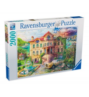 Пъзел Ravensburger от 2000 части - Имение Коув