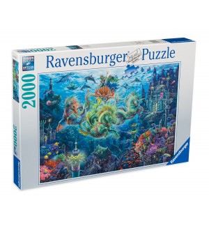 Пъзел Ravensburger от 2000 части - Подводна магия