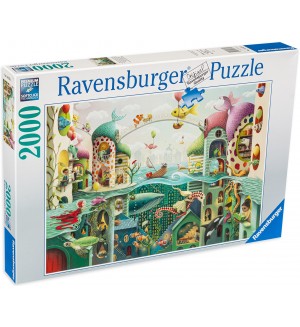 Пъзел Ravensburger от 2000 части - Приказен свят