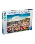 Пъзел Ravensburger от 2000 части - Цветно Мексико