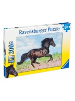 Пъзел Ravensburger от 200 части - Черен кон