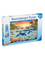 Пъзел Ravensburger от 200 части - Рай в океана