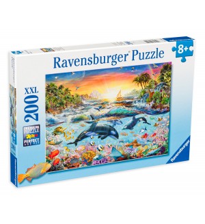 Пъзел Ravensburger от 200 части - Рай в океана