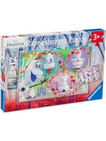 Пъзел Ravensburger от 2 x 12 части - Всички обичат Олаф