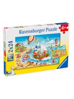Пъзел Ravensburger от 2 по 24 части - Морска ваканция