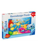 Пъзел Ravensburger от 2 по 24 части - Подводен живот