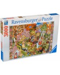 Пъзел Ravensburger от 3000 части - Градината на слънчевите знаци