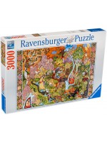Пъзел Ravensburger от 3000 части - Градината на слънчевите знаци