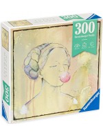 Пъзел Ravensburger от 300 части - Жената с дъвката
