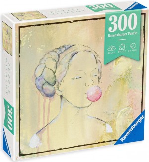 Пъзел Ravensburger от 300 части - Жената с дъвката