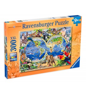 Пъзел Ravensburger от 300 части - Дивия свят