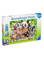 Пъзел Ravensburger от 300 XXL части - Селфи на диви животни