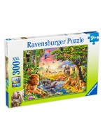 Пъзел Ravensburger 300 части - Вечер в джунглата