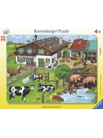 Пъзел Ravensburger от 33 части - Животните и техните семейства