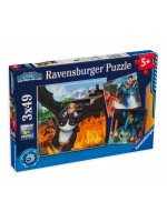 Пъзел Ravensburger от 3 x 49 части - Дракони: 9 -те свята