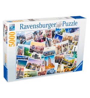 Пъзел Ravensburger от 5000 части - Ню Йорк, градът, който никога не спи