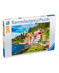 Пъзел Ravensburger от 500 части - Езерото Комо, Италия
