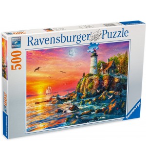 Пъзел Ravensburger от 500 части - Фарът