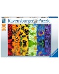 Пъзел Ravensburger от 500 части - Флорални отражения