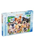Пъзел Ravensburger от 500 части - Кучешко селфи