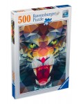 Пъзел Ravensburger от 500 части - Многоъгълен лъв