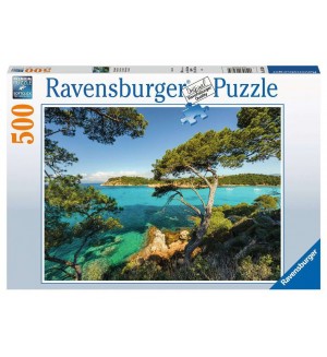 Пъзел Ravensburger от 500 части - Морски рай
