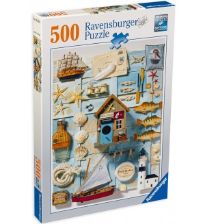 Пъзел Ravensburger от 500 части - Морски усет